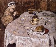 Edouard Vuillard, Vial wife's breakfast